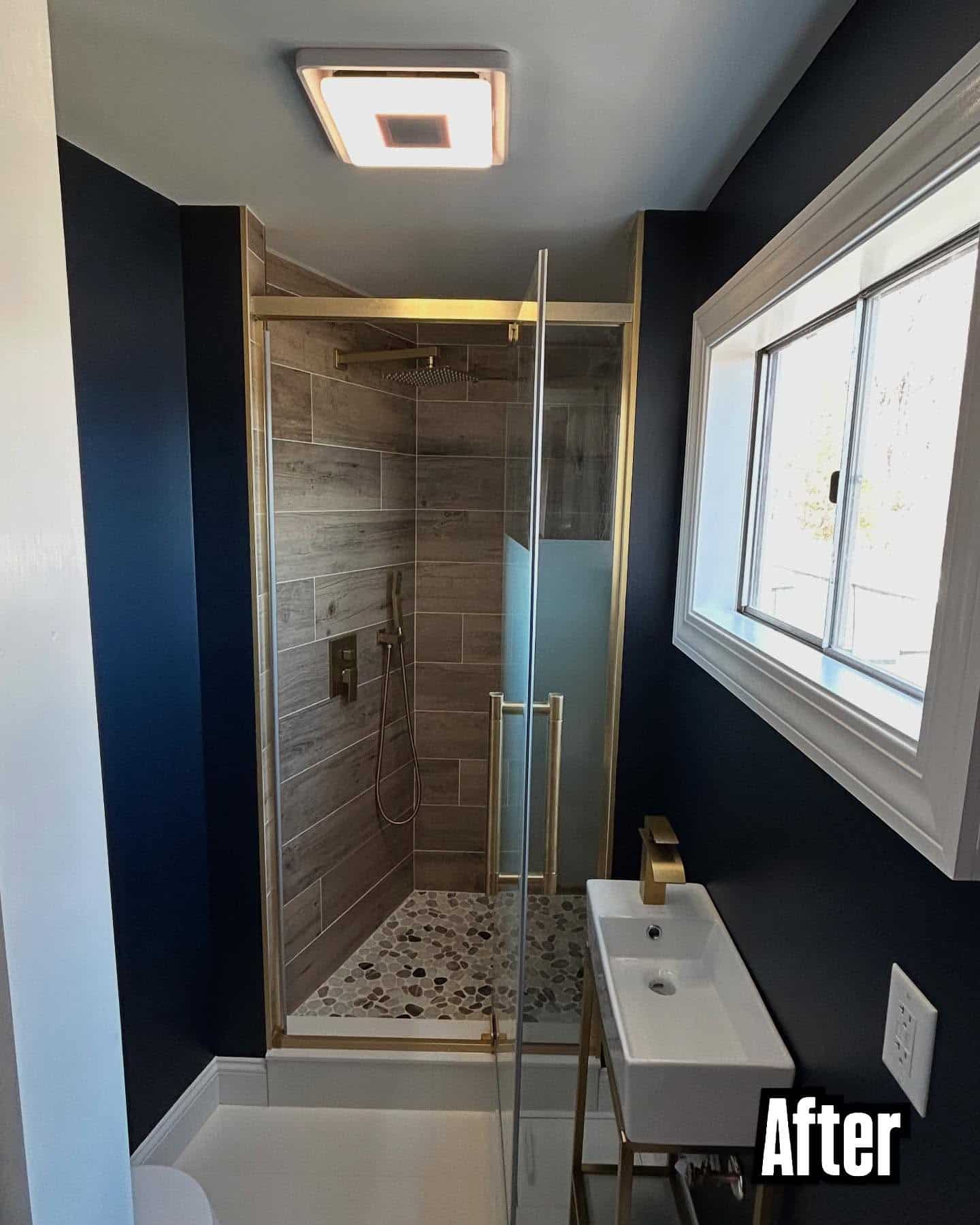 Authentic Renovations bathroom remodel after